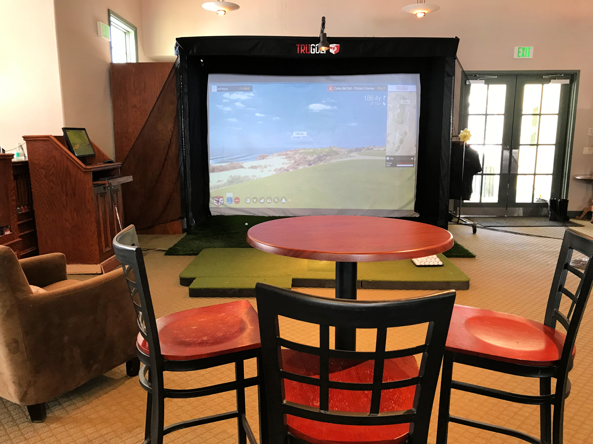 Golf Simulator At Eagle Ranch Golf