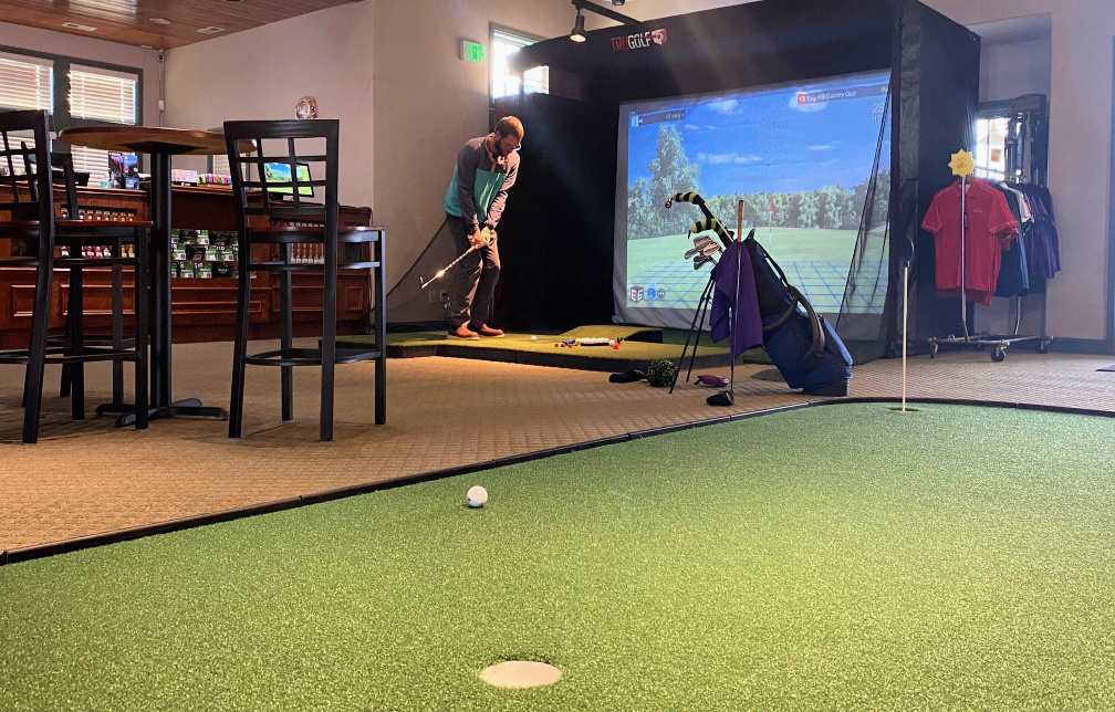 Golf Simulator At Eagle Ranch Golf